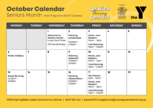 Ipswich Thriving Seniors – Seniors Month New Program