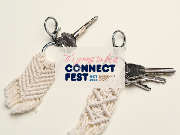 Create and Connect: Macrame Keychains